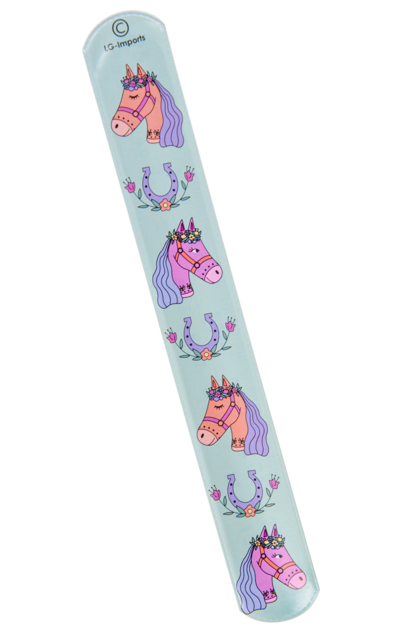 Single Horse Snap Bracelet