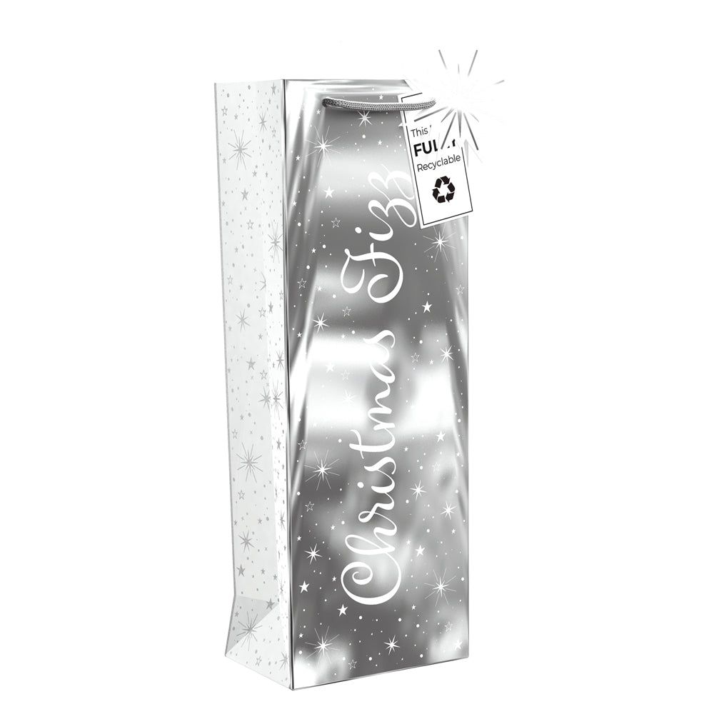 Christmas Fizz Bottle Christmas Gift Bag