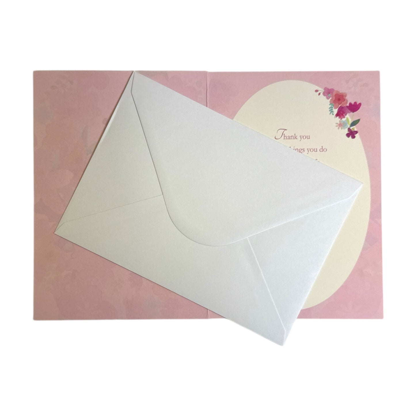 To A Dear Nana Pink Flowers Design Mother's Day Card