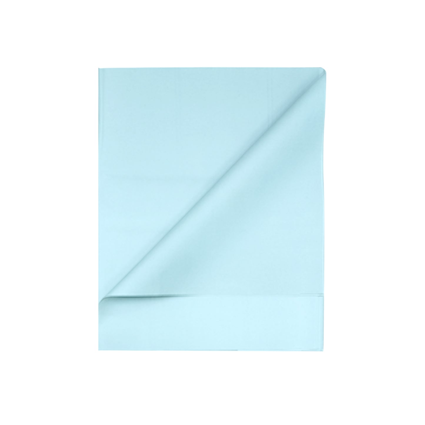 Baby Blue Tissue Paper 500 x750mm 480 Sheets Per Ream - Ideal for Gift Wrapping and Flourists