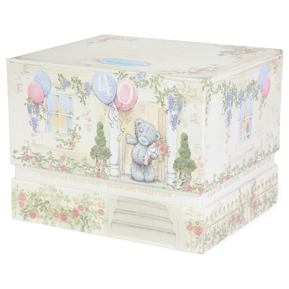 Me to You Tatty Teddy Luxury Bone China Mug in Satin Lined Box 40th Birthday Gift Signature Collection