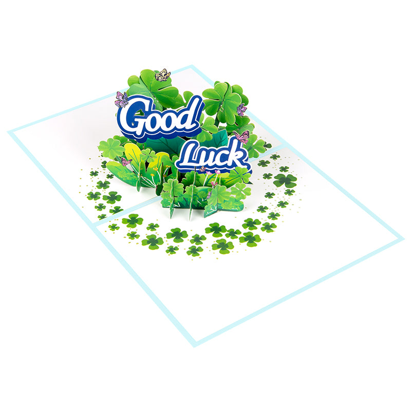 Petals of Positivity 3D Pop Up Good Luck Card