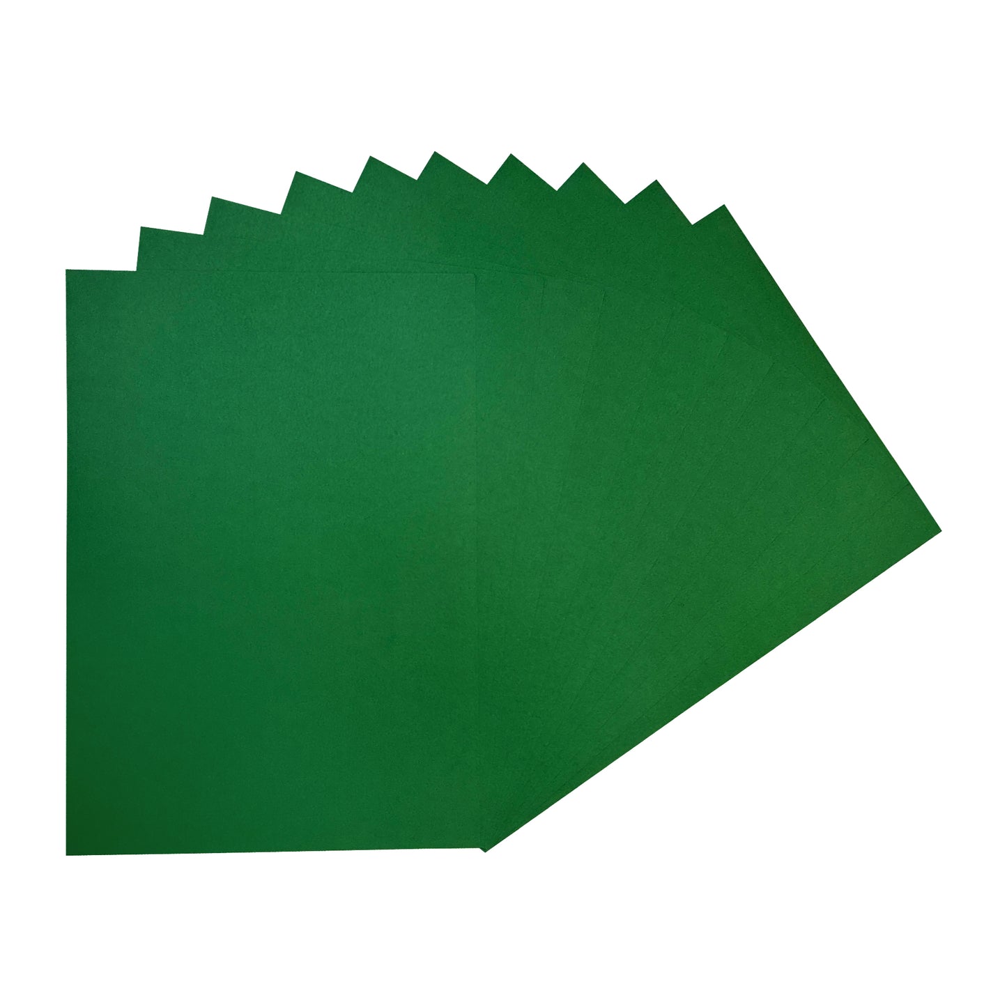 Pack of 50 A4 Dark Green Coloured Card 160gsm Sheets