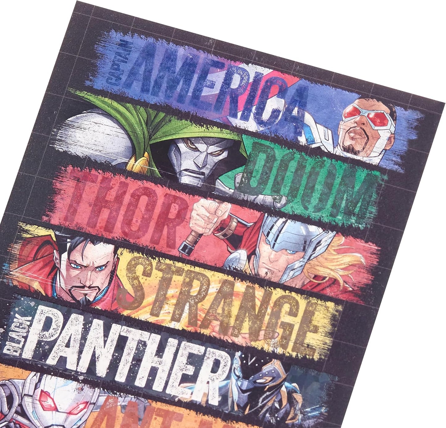 Marvel Avengers Design Kid's Birthday Card