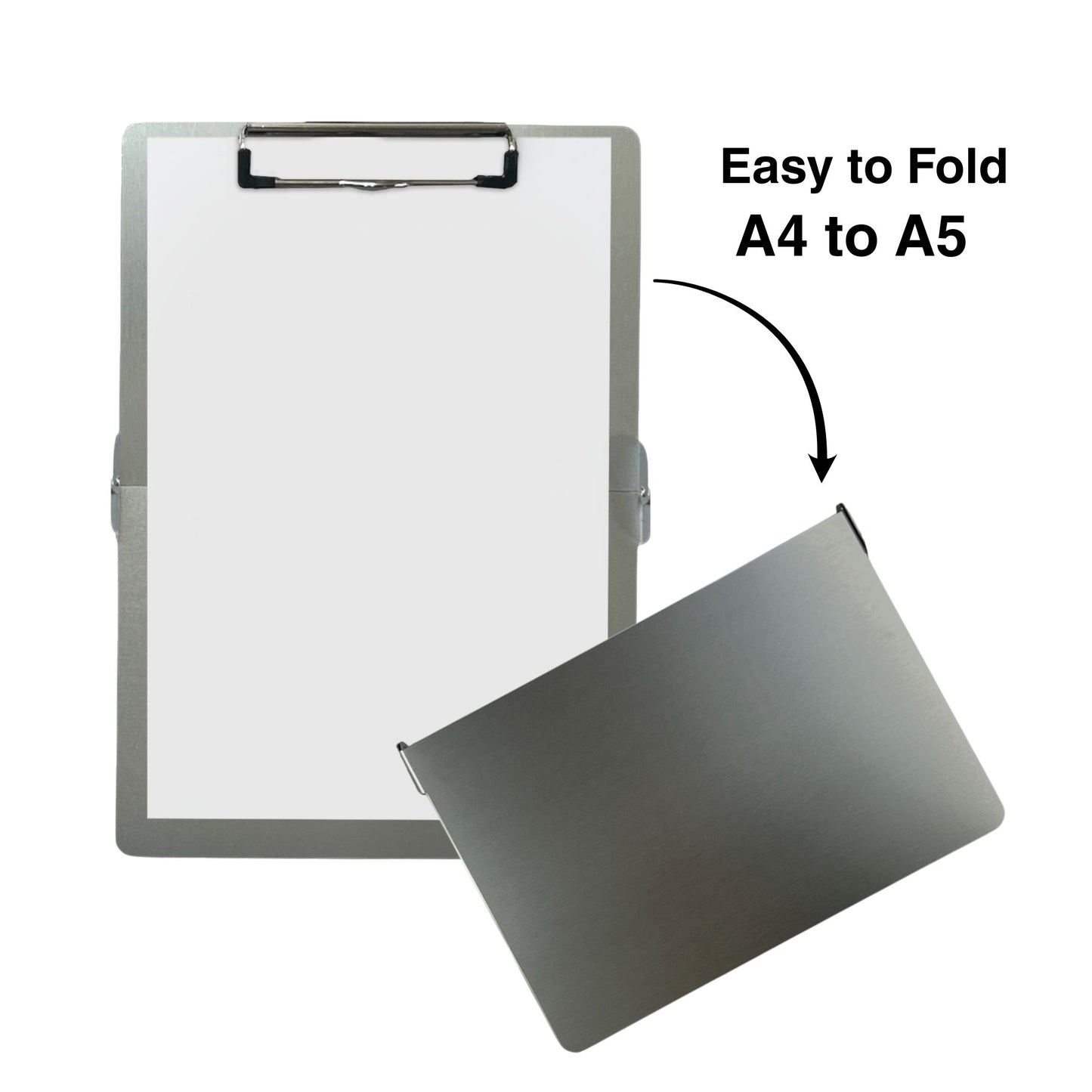 A4 Aluminum Foldable Clipboard by Janrax
