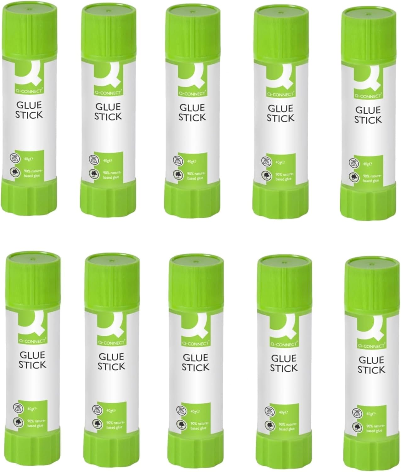Pack of 10 Glue Sticks 40g