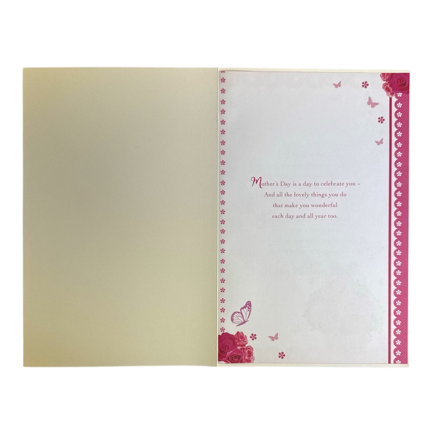 To A Special Mum Traditional Flower Bouquet Mother's Day Boxed Card