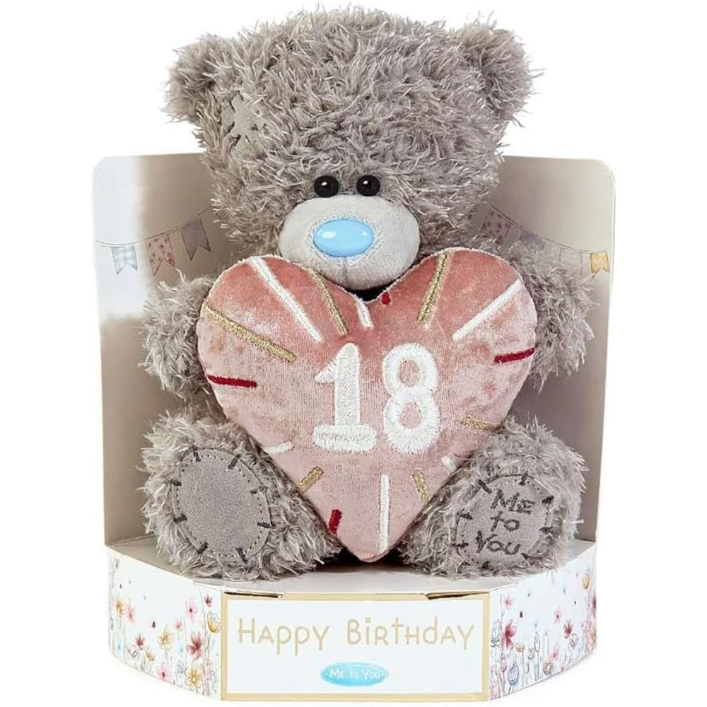 Me to You Tatty Teddy Plush 15cm High 18th Birthday Bear On Luxury Gift Plinth Official Collection