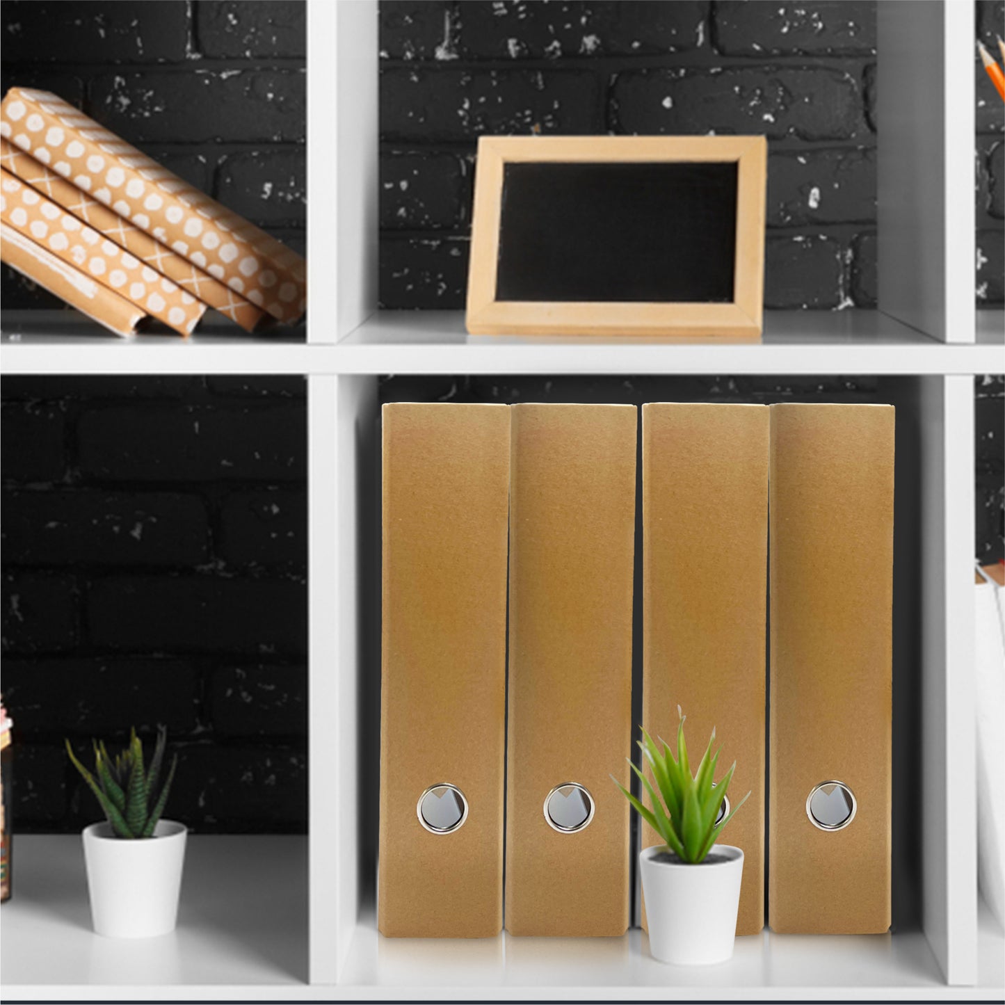 A4 Kraft Lever Arch File