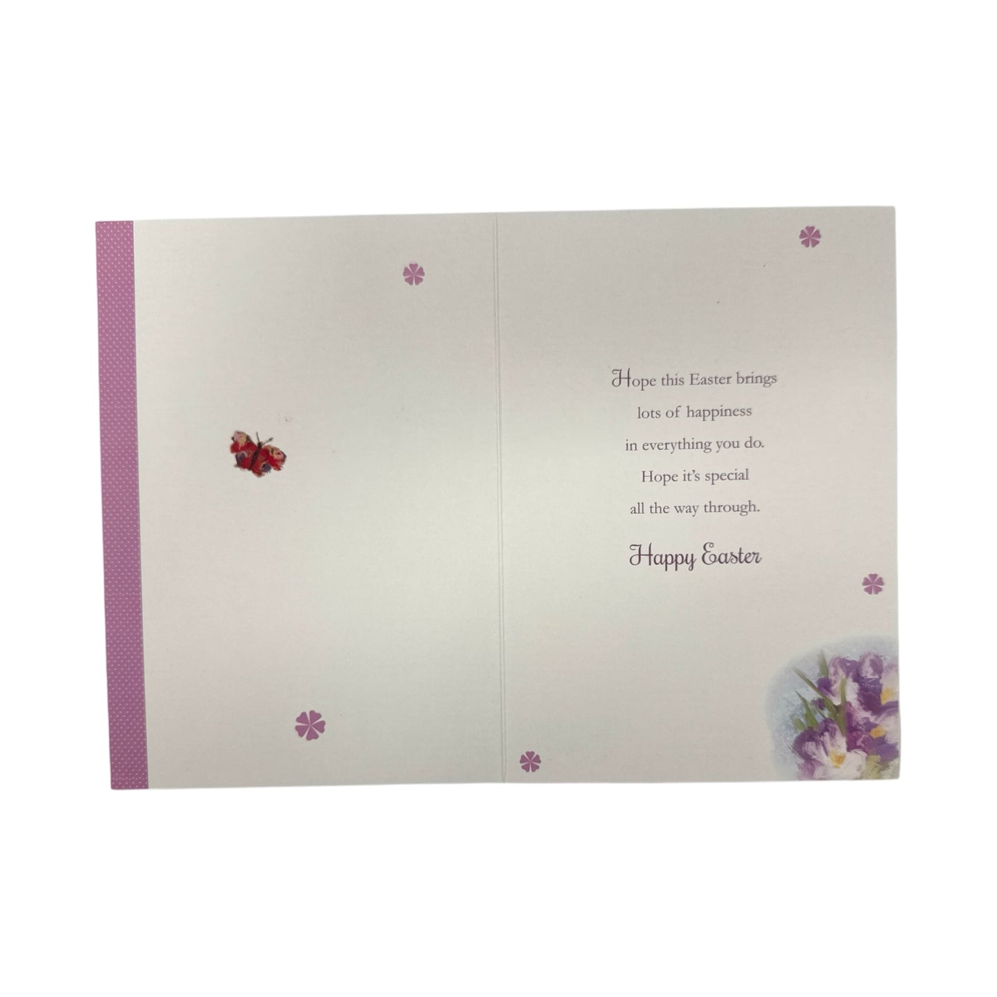 To All Of You Rabbit Floral Design Easter Card