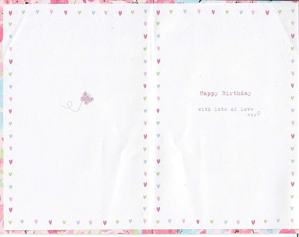 Boofle with Gift Box Lovely Stepdaughter Birthday Card