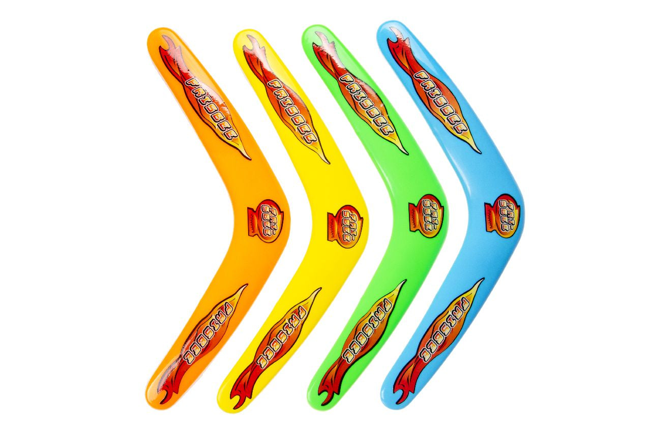 Single Plastic Boomerang