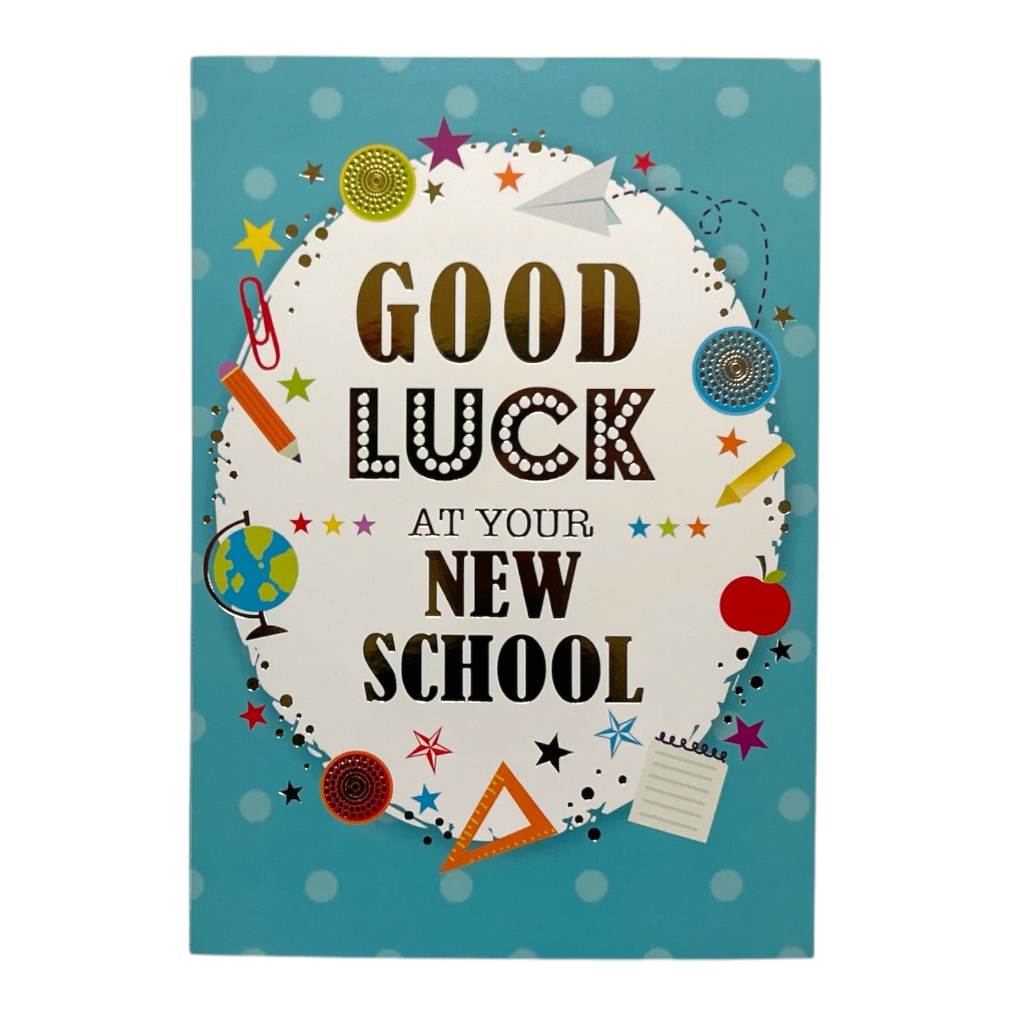 Good Luck For Your New School Card