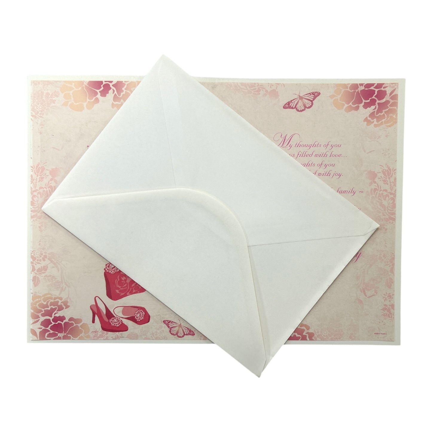 To My Wife Stunning Pink Dress Mother's Day Card