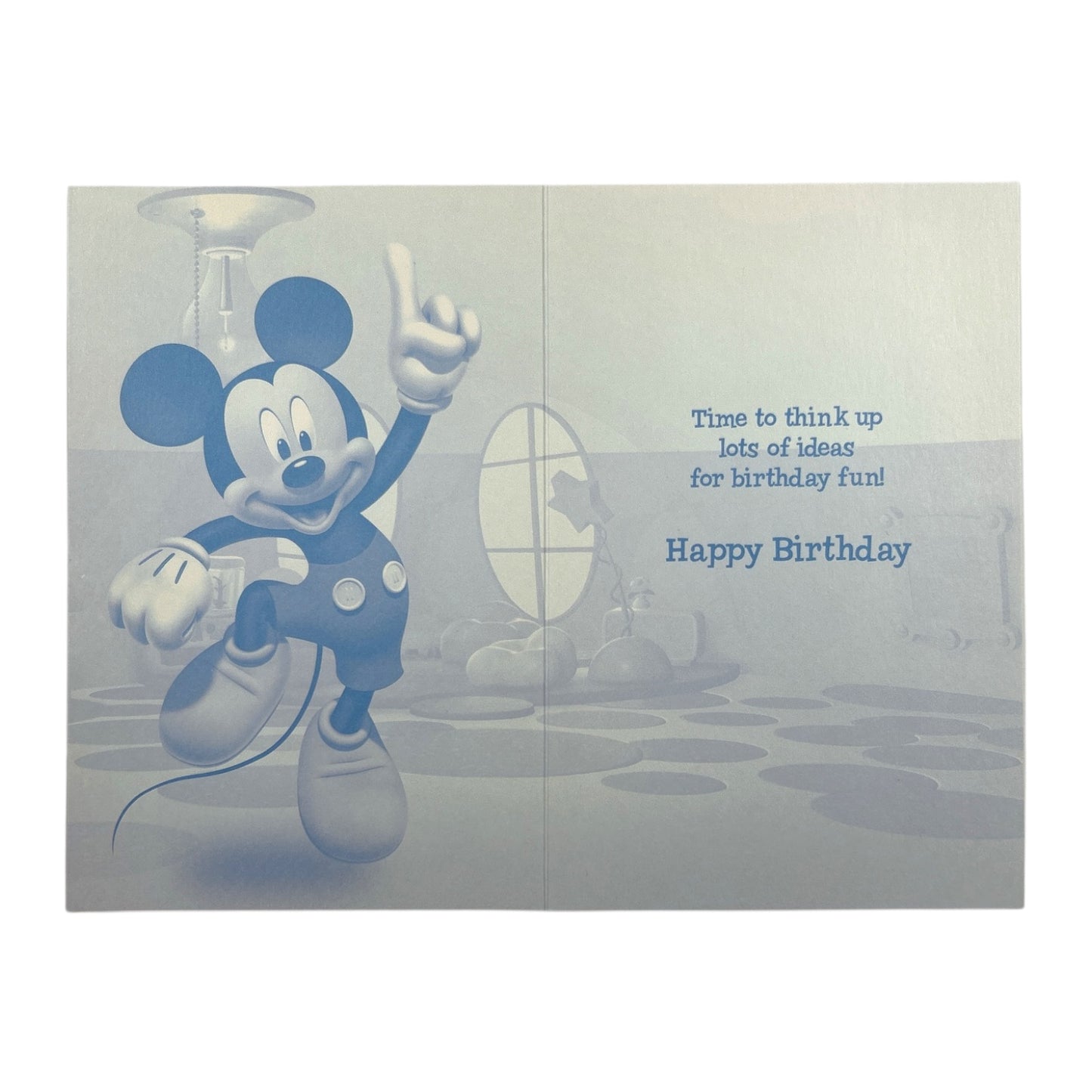 Mickey Mouse Playful Expressions Gee, Whiz! It's Your Birthday! Greeting Card