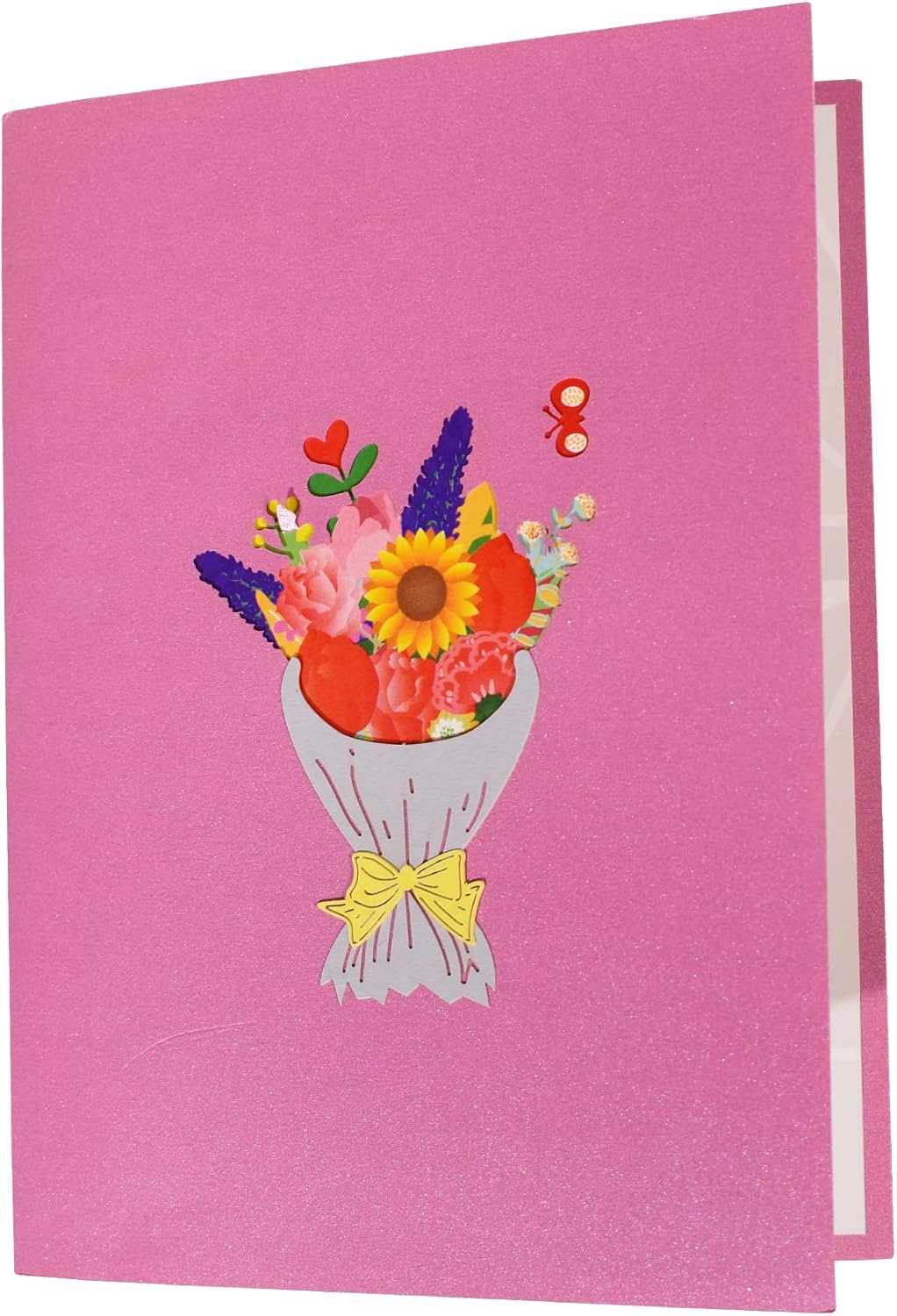 Tender Mom-Child Bouquet 3D Pop Up Mother's Card