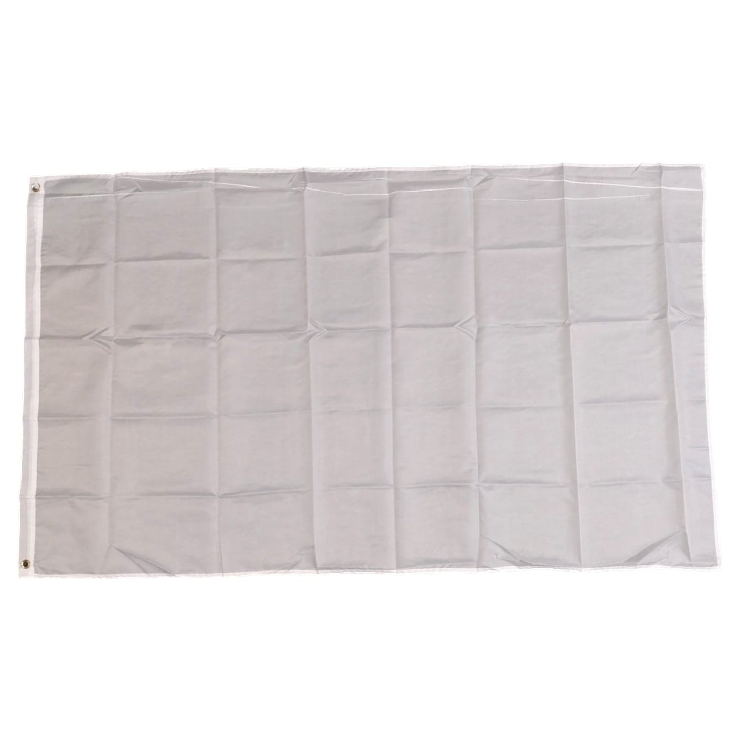 Plain White Flag 5ft x 3ft