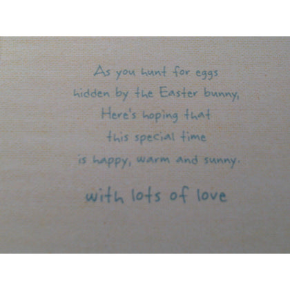 To A Wonderful Nephew Nice Verse Easter Greeting Card 