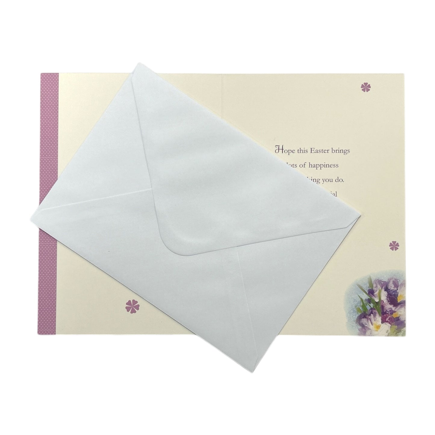 For A Dear Godson Cute Rabbit Floral Design Easter Card