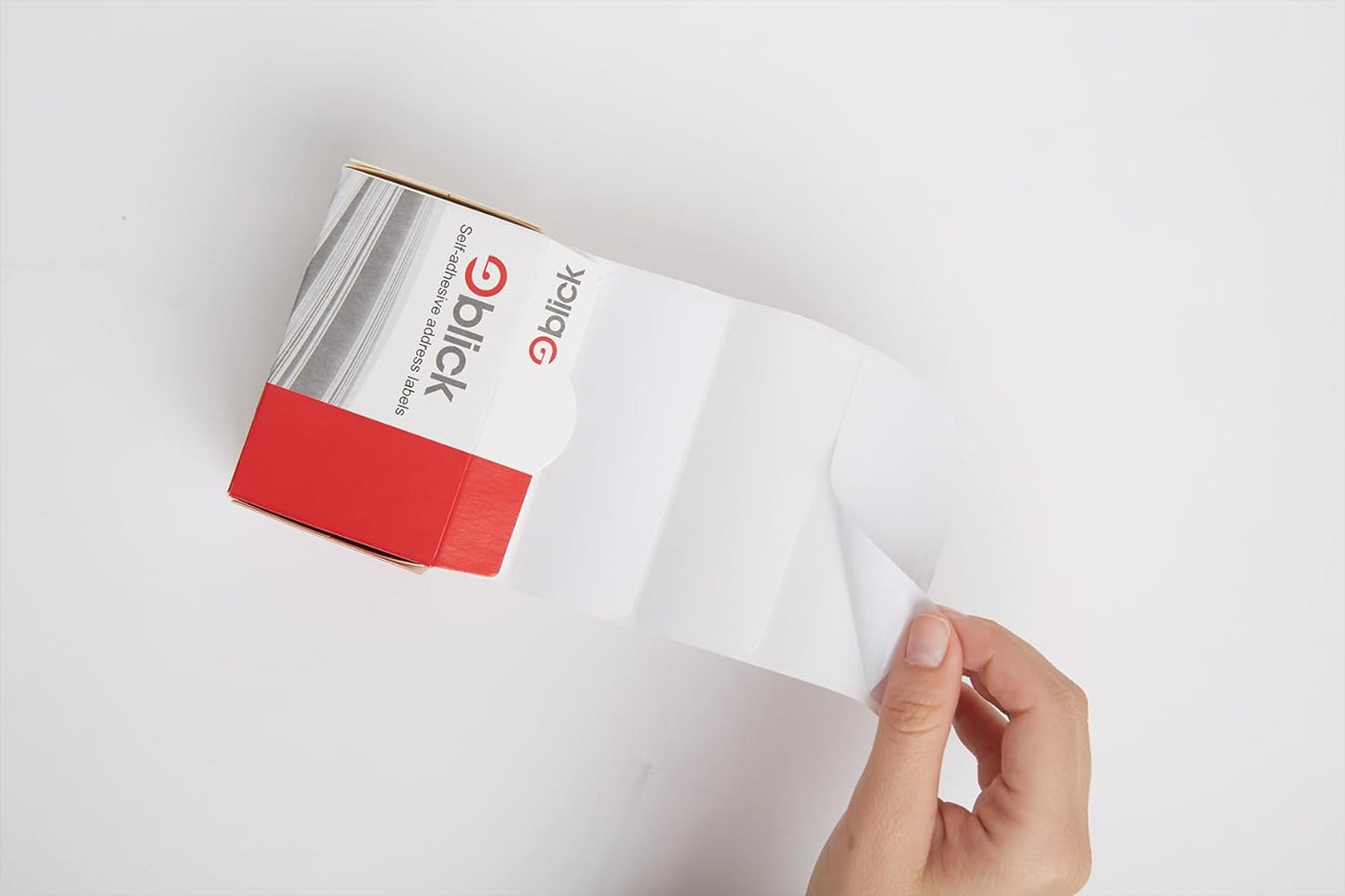 Pack of 250 Blick Address Label Roll 36x89mm