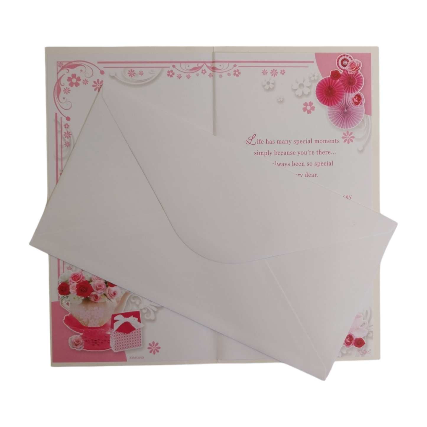 To A Special Nan Floral Tea Pot Sentimental Design Mother's Day Card