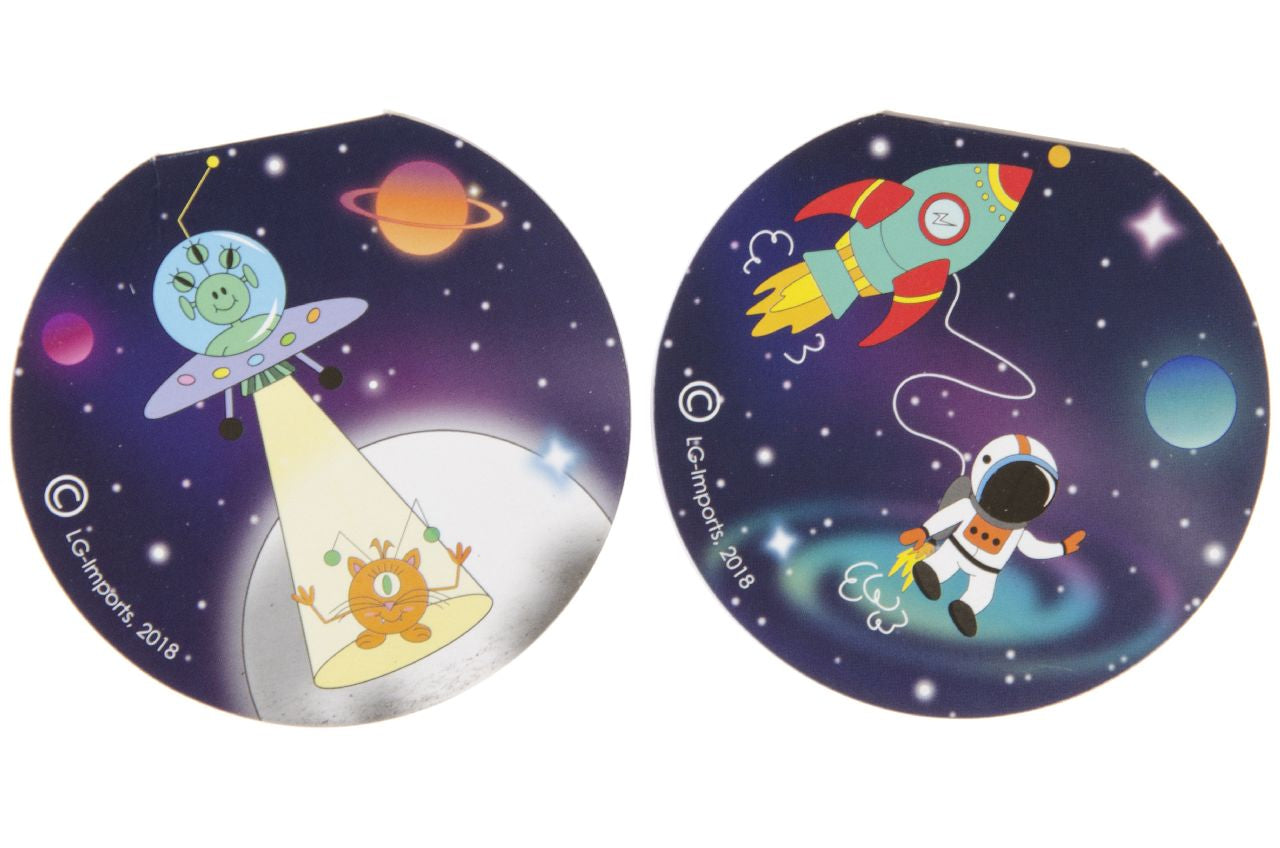 Pack of 20 Pre Filled Space Theme Kids Party Favour Bags – Gift Bags with Reusable Cup & Themed Toys