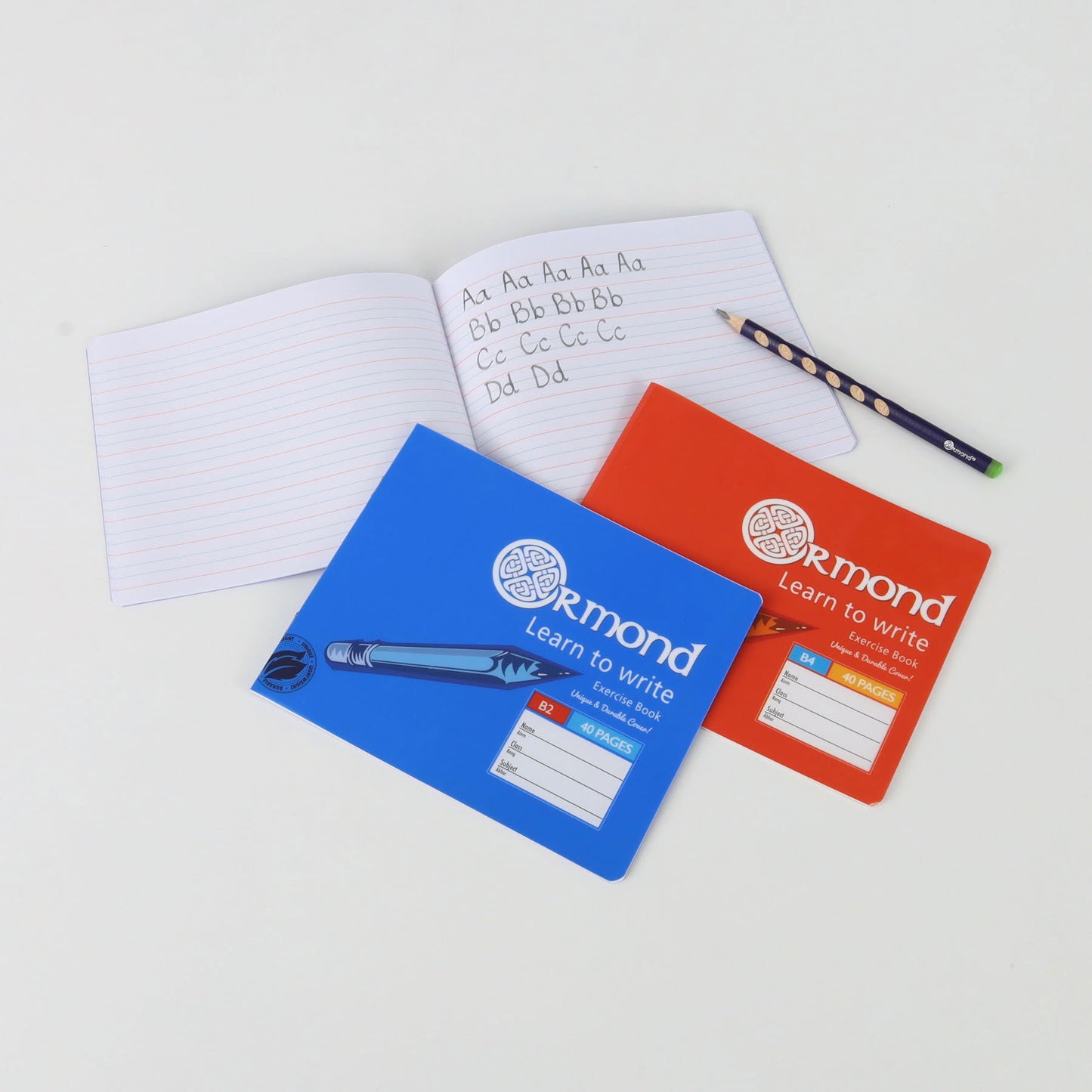 40 Pages B2 Learn To Write Copy Book by Ormond