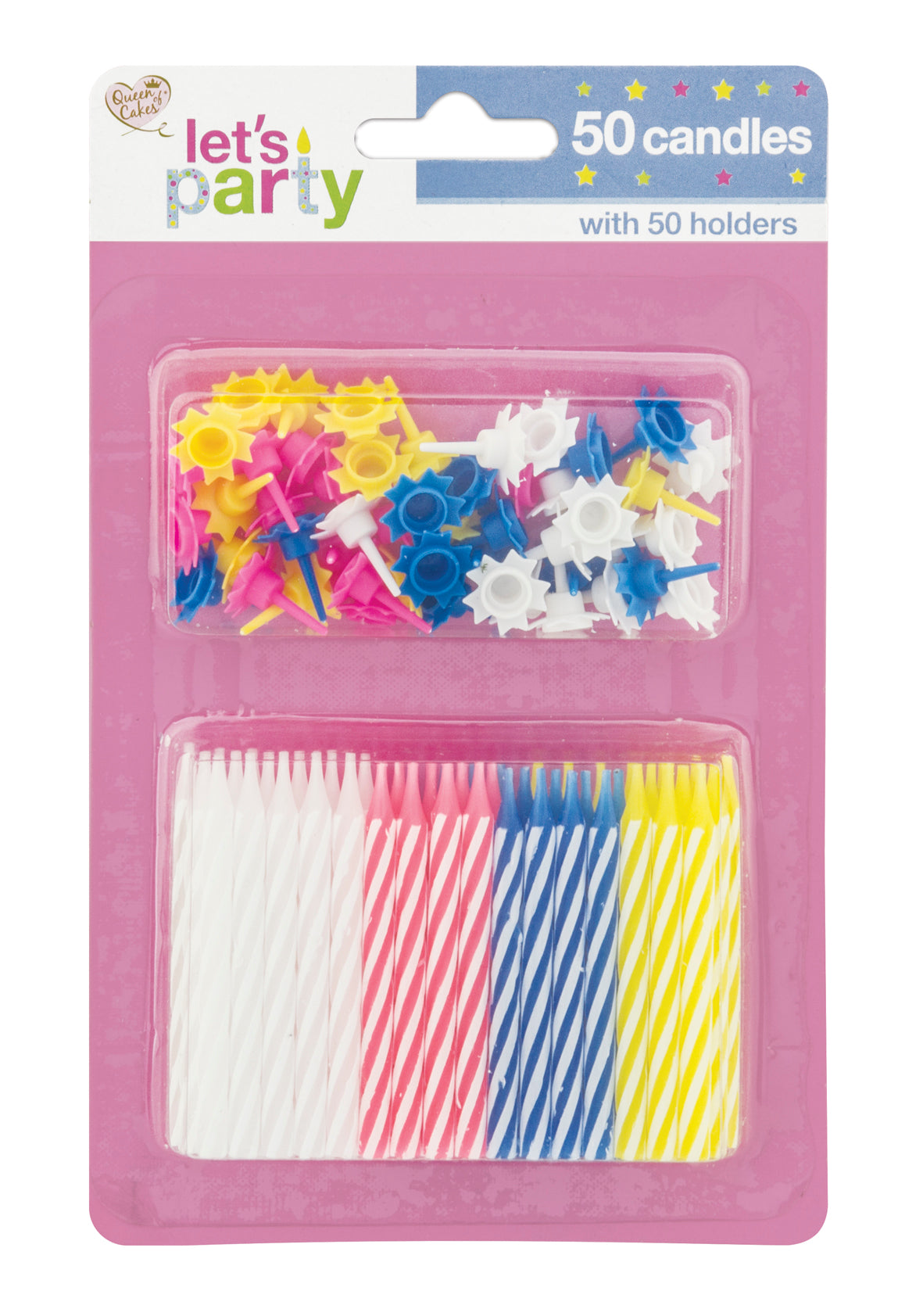 Queen of Cakes Birthday Candle Set