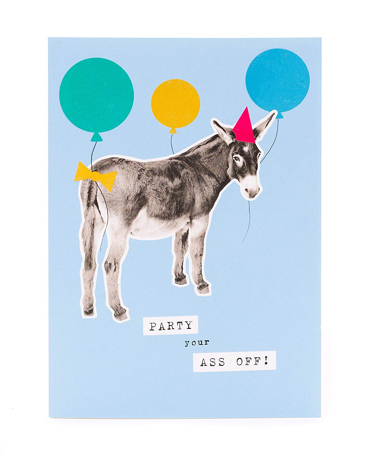 Humour Donkey Birthday Card