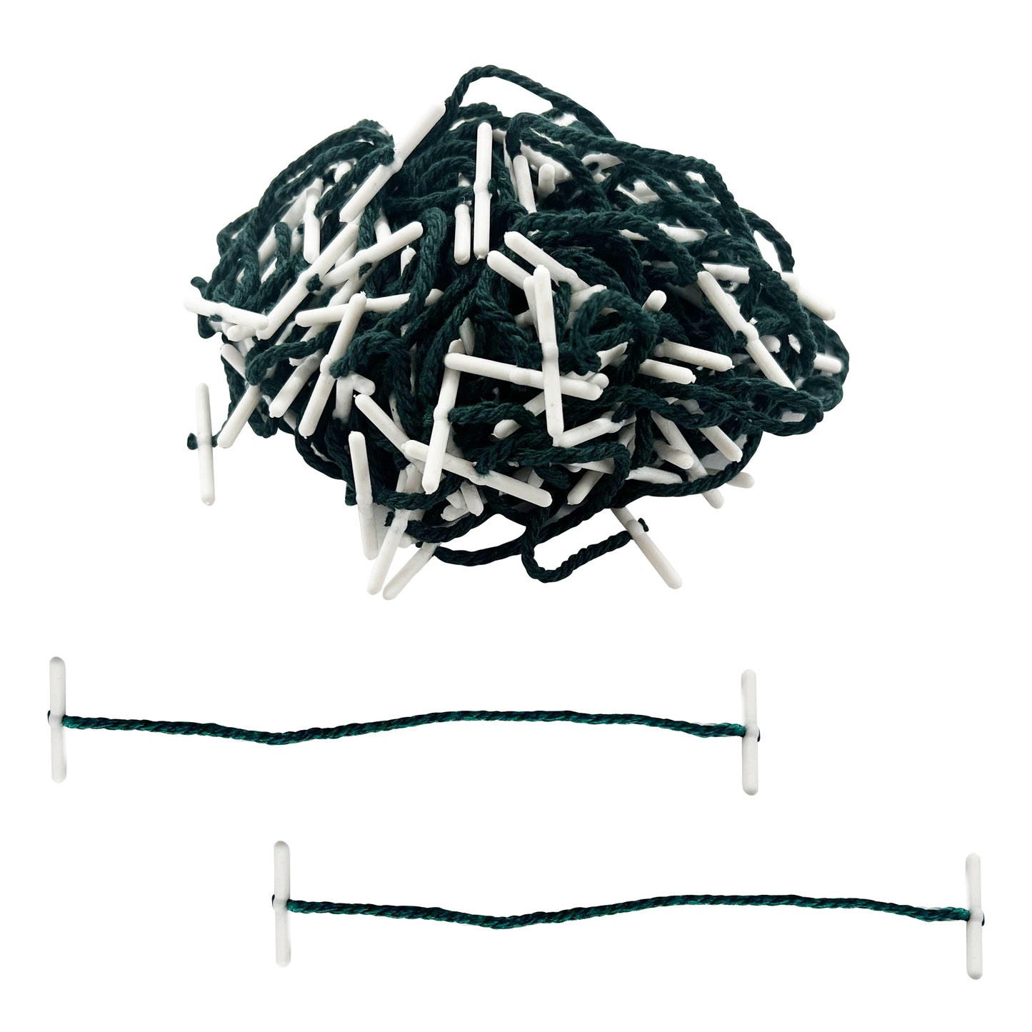 Pack of 100 127mm Plastic End Treasury Tags