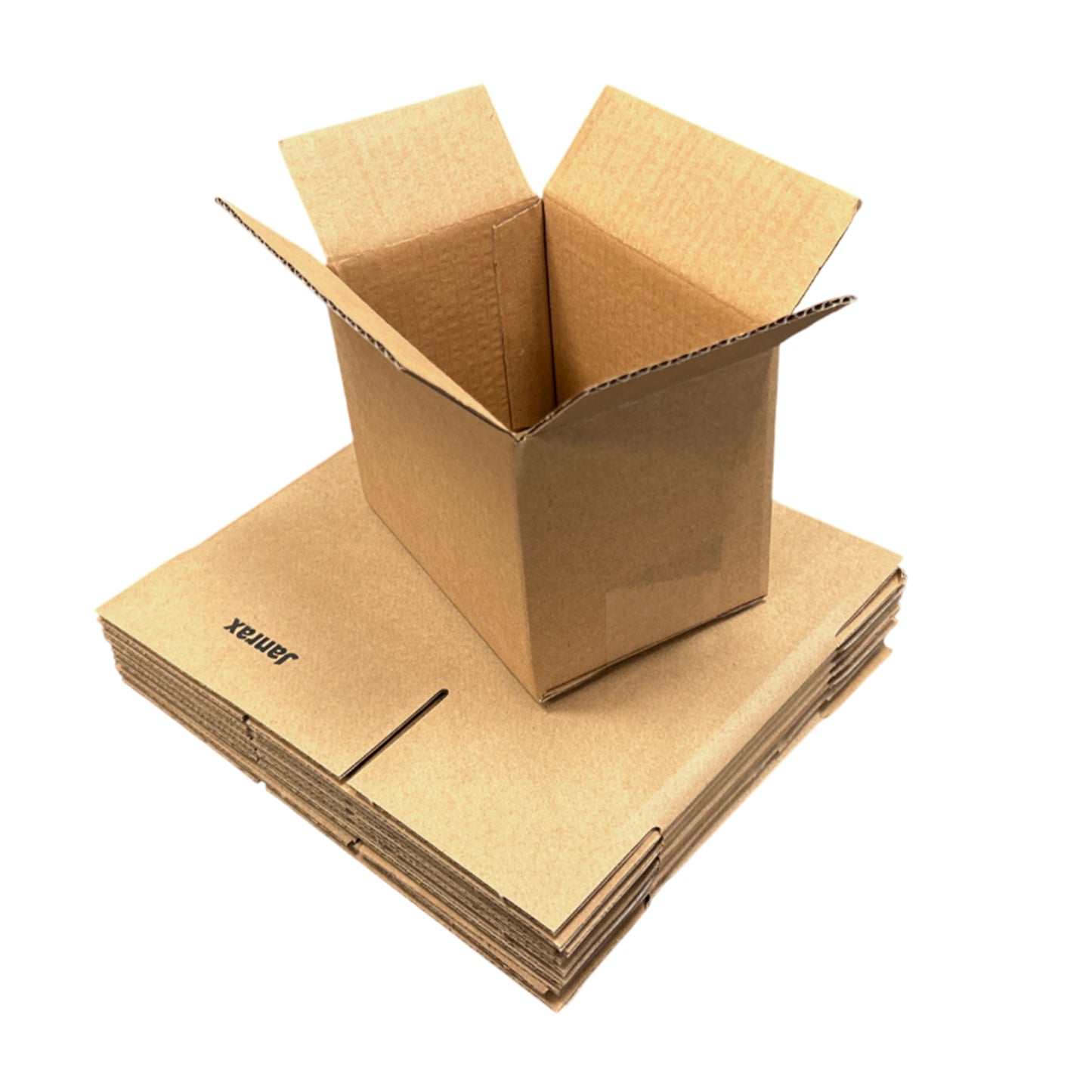 Pack of 10 Cardboard Packing Boxes 15x10x11cm — 3mm Corrugated Flute