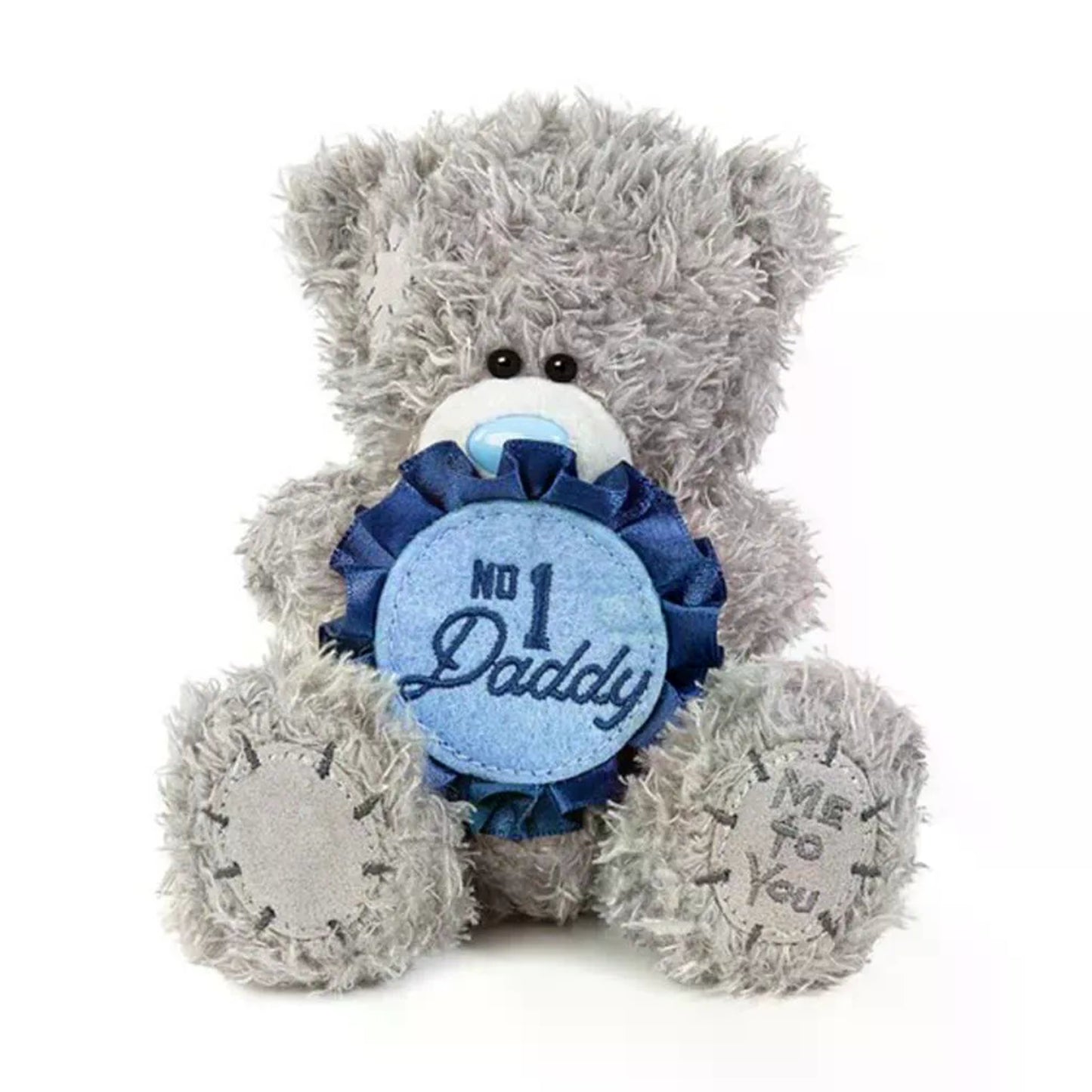 Me to You Tatty Teddy Father's Day Bear Holding 'No.1 Daddy' Rosette