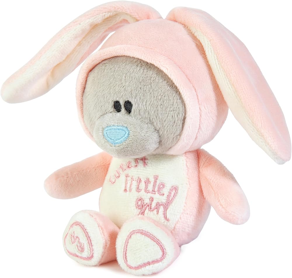 Me to You New Baby Girl Plush Bear In Bunny Onesie 10cm Bear Official Collection