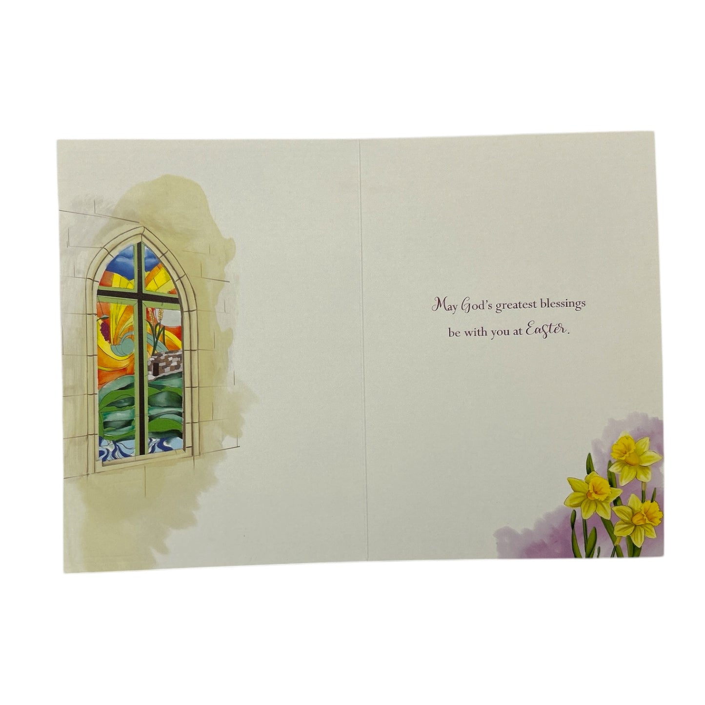 To All The Family Bright Light Of The World Design Easter Card