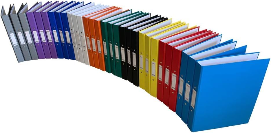 A4 Green Paper Over Board Ring Binder by Janrax