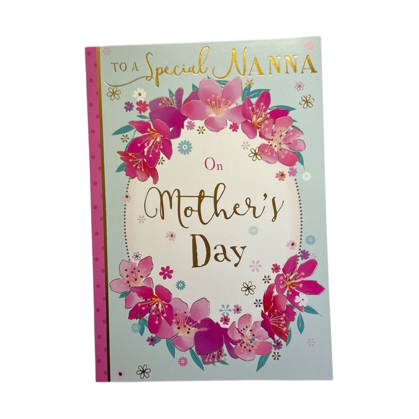 To A Special Nanna Floral Design Mother's Day Card