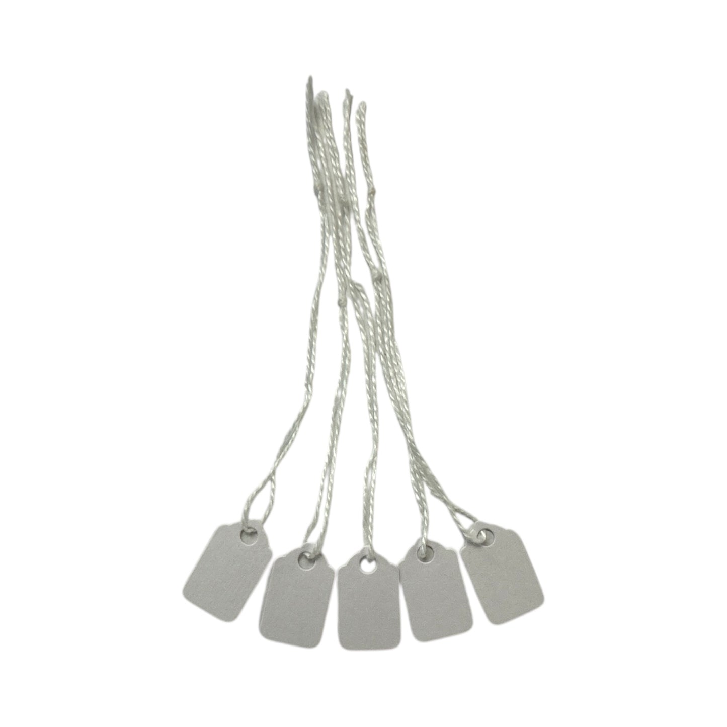 Box of 1000 White Merchandise Tags 24mm x 16mm