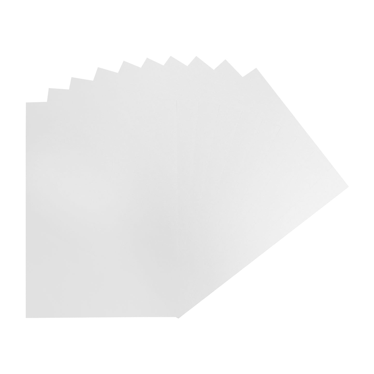 Pack of 50 A4 White Coloured Card 160gsm Sheets