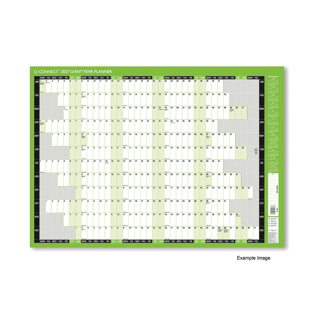 2027 Giant Year Planner - 1000 x 610mm KFGYP27