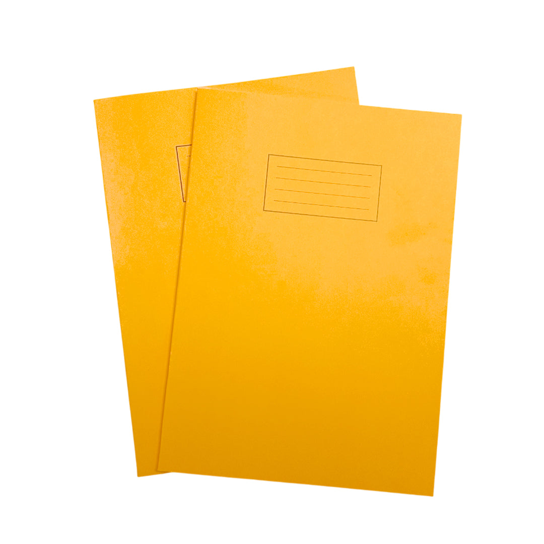 Janrax A4 Orange 80 Pages Feint and Ruled Exercise Book