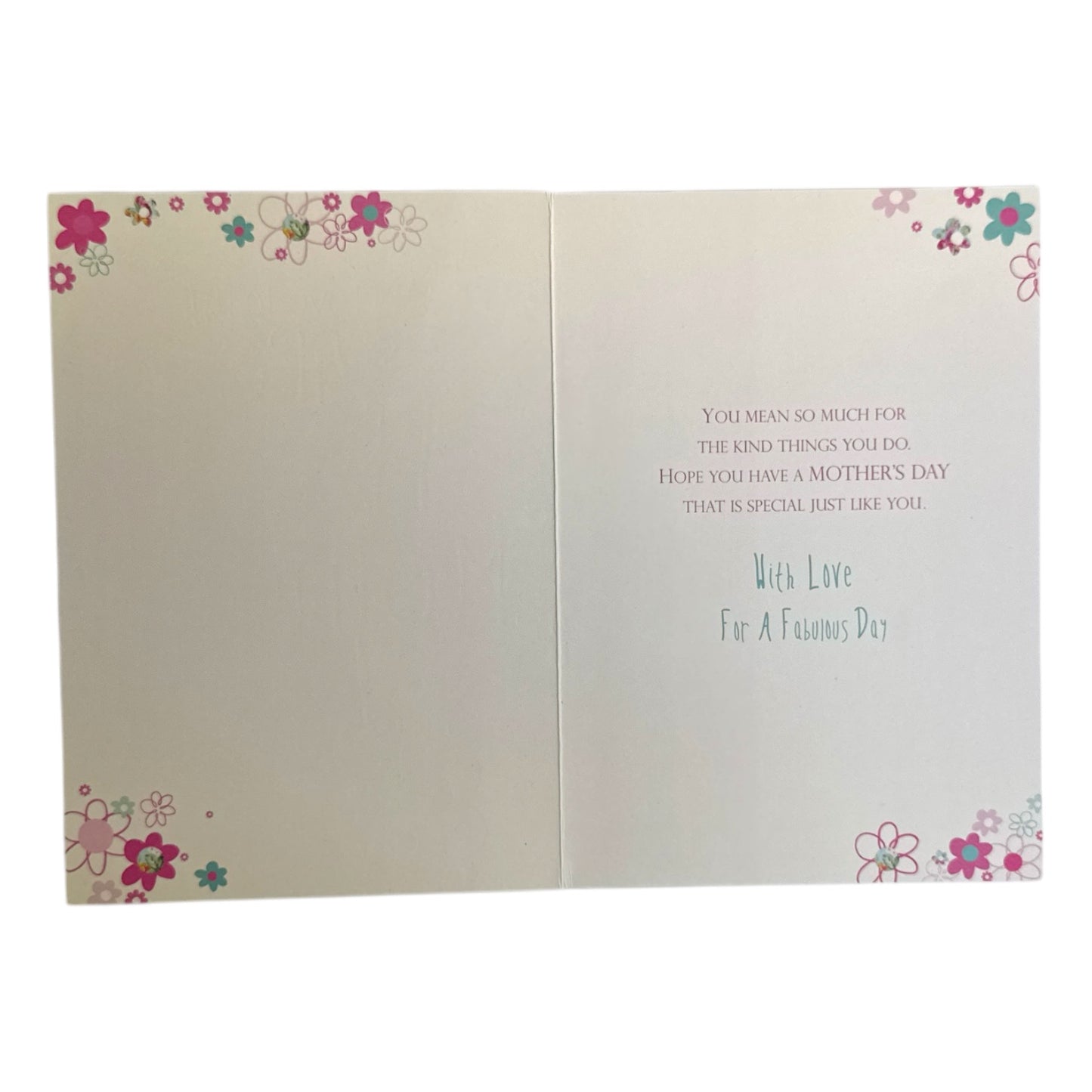 To My Wife Daisy Flowers Design Mother's Day Card