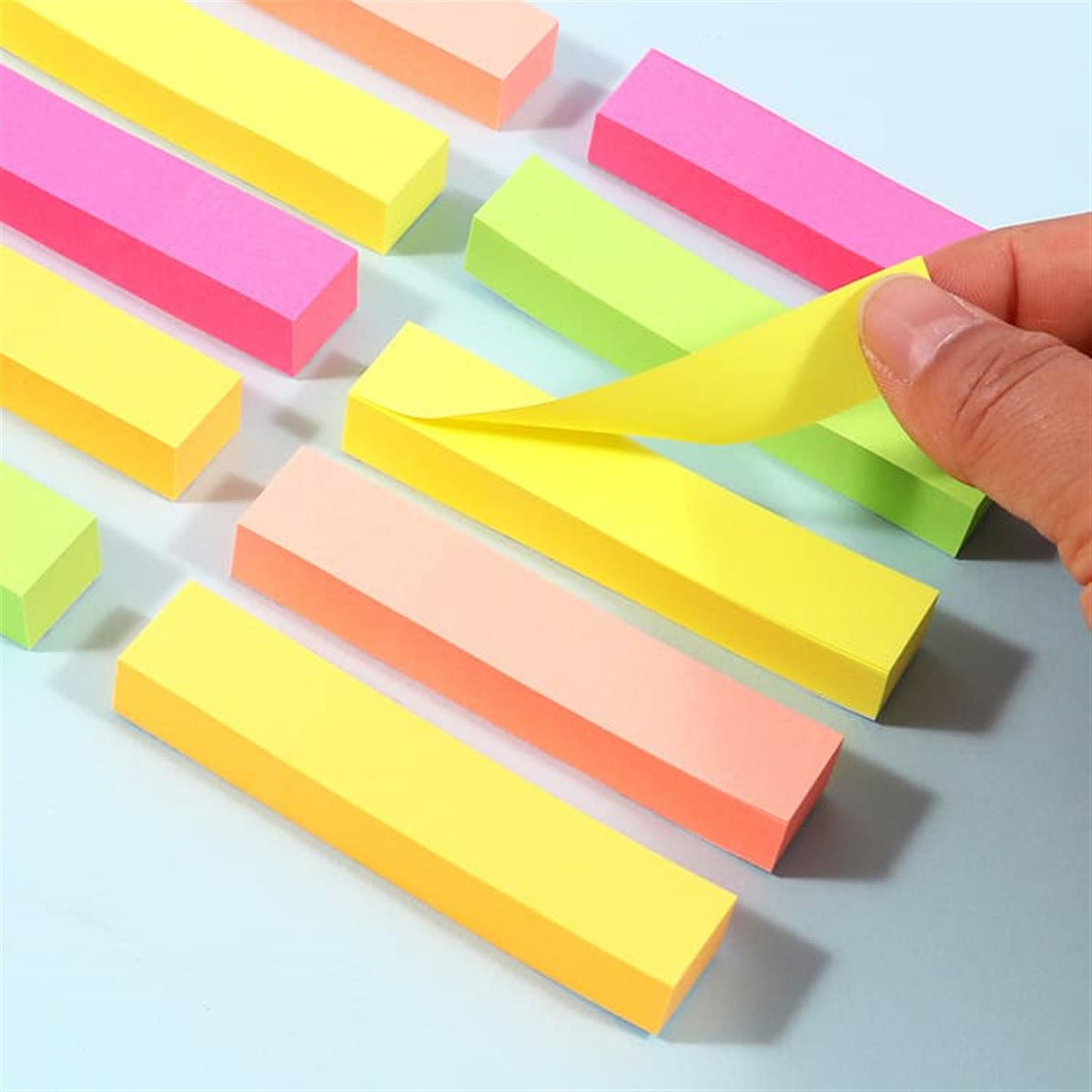 Pack of 500 sheets Neon Colors Paper Index Marker Sticky Notes