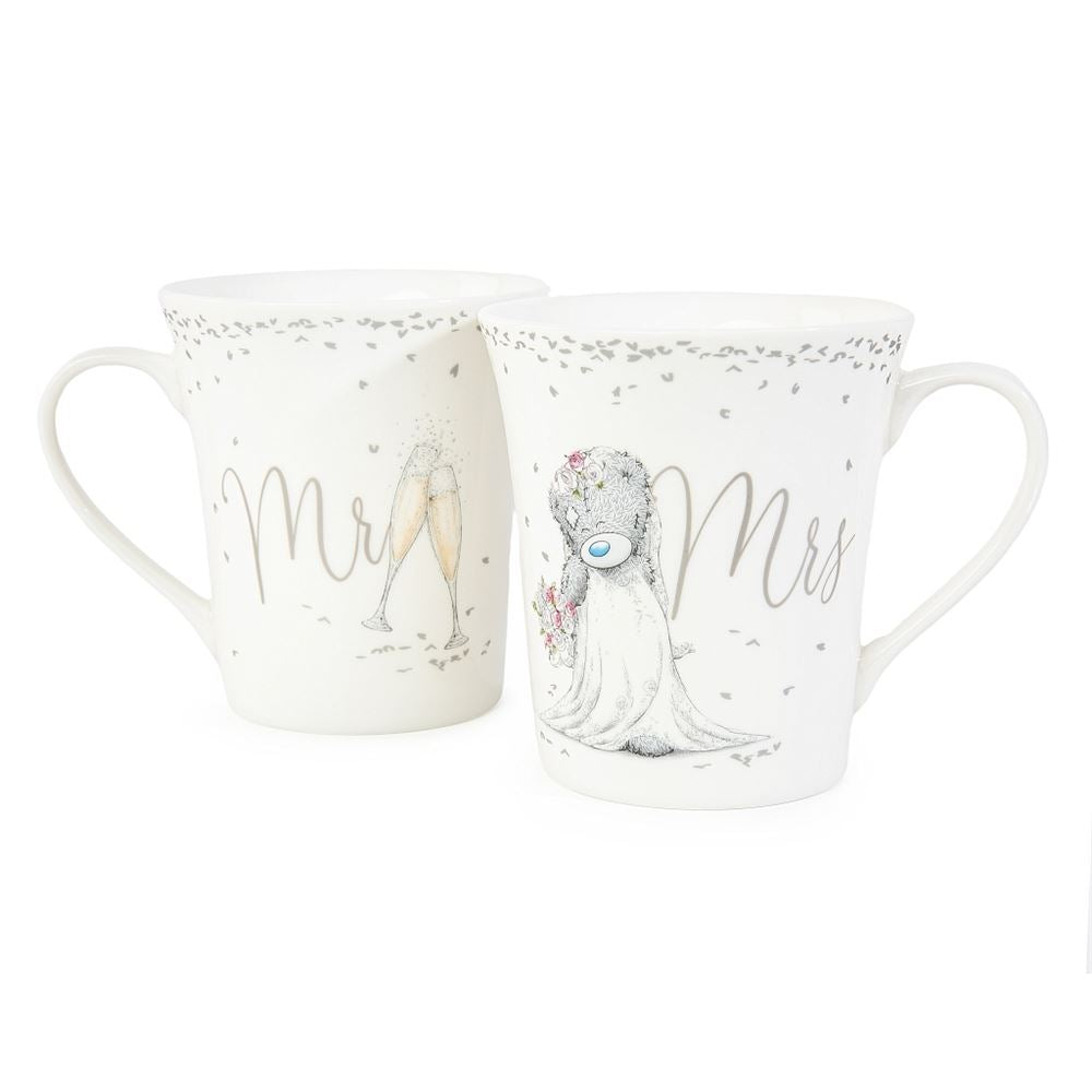 Me to You Tatty Teddy Mr & Mrs Double Mug Gift Set Official Wedding Collection