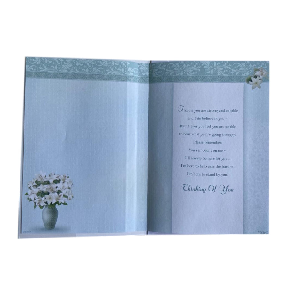 Count on Me Encouragement Soft Whispers Card