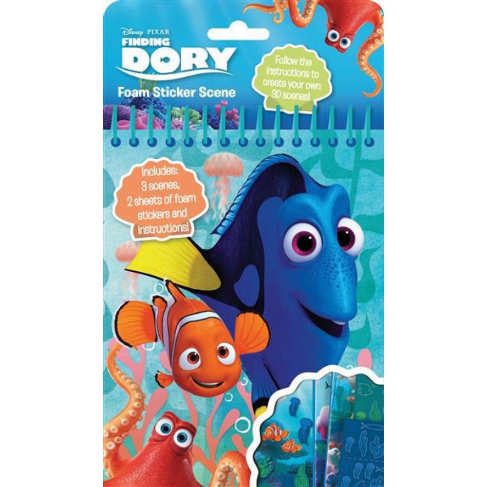 Finding Dory Foam Sticker Scene