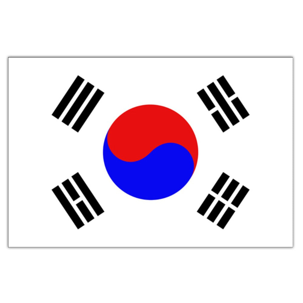 South Korea Flag 5ft X 3ft
