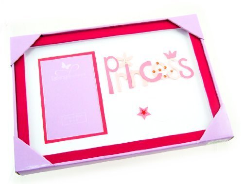 More Than Words 3D Letter 6" x 4" Photo Frame "Princess"