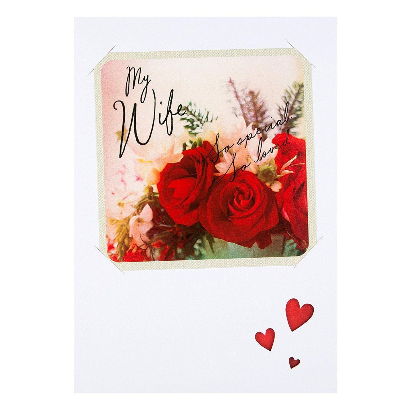 Wife Christmas Card 'So Special'