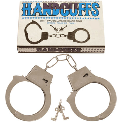 Fancy Dress Novelty Metal Handcuffs with Keys