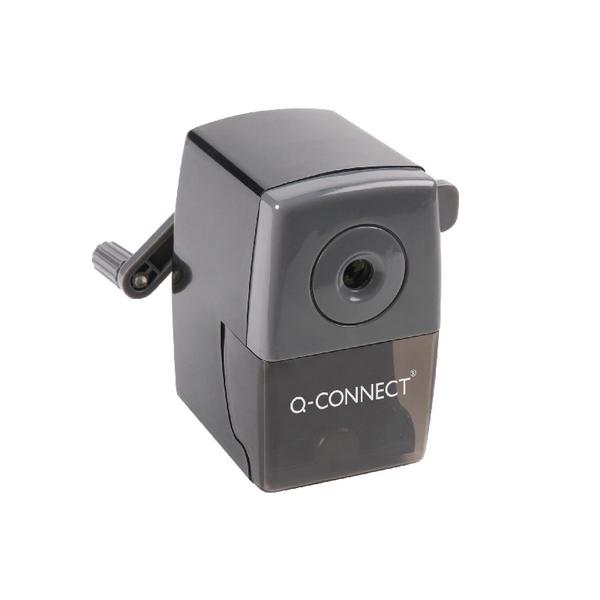 Q-Connect Desktop Pencil Sharpener Black